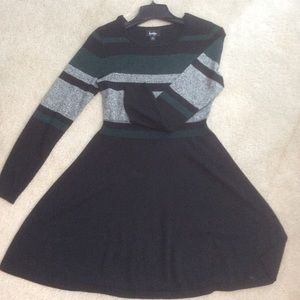 A-Line, Fit/flare Sweater Dress
